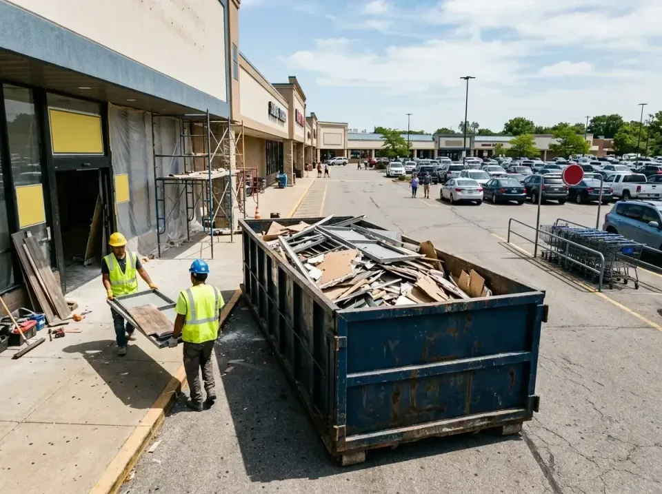 retail-store-renovation-debris-003 — frequently asked questions, Roll-off Dumpster Rentals in Decatur, IN